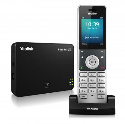 Yealink W60P - უკაბელო IP ტელეფონი, ბაზა და ყურმილი